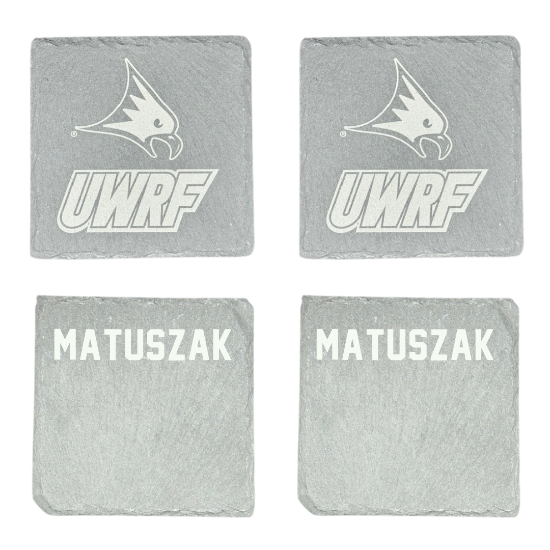 University of Wisconsin-River Falls TF and XC Stone Coaster (4 Pack)  - Chase Matuszak