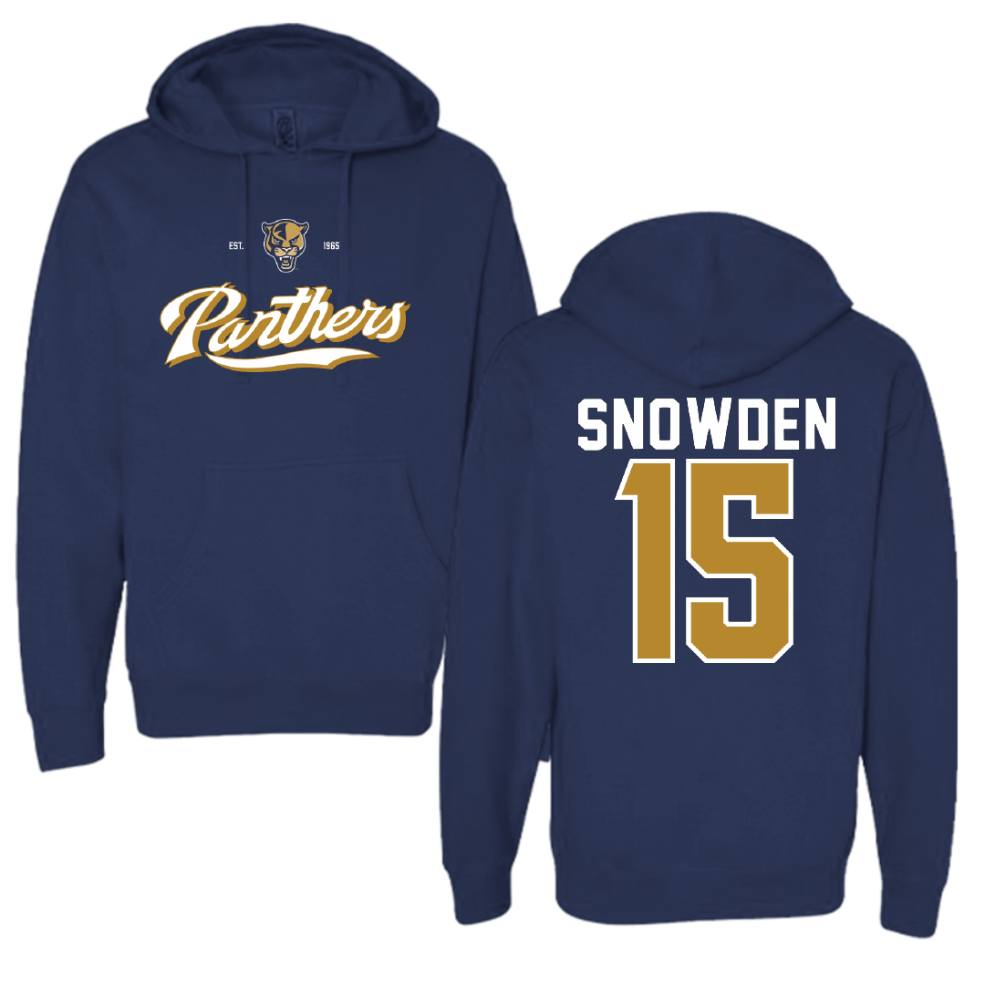 Florida International University Football Navy General Hoodie - #15 TJ Snowden