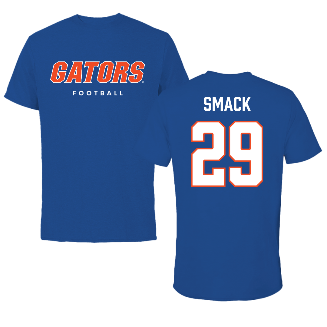 University of Florida Football True Royal Tee - #29 Trey Smack