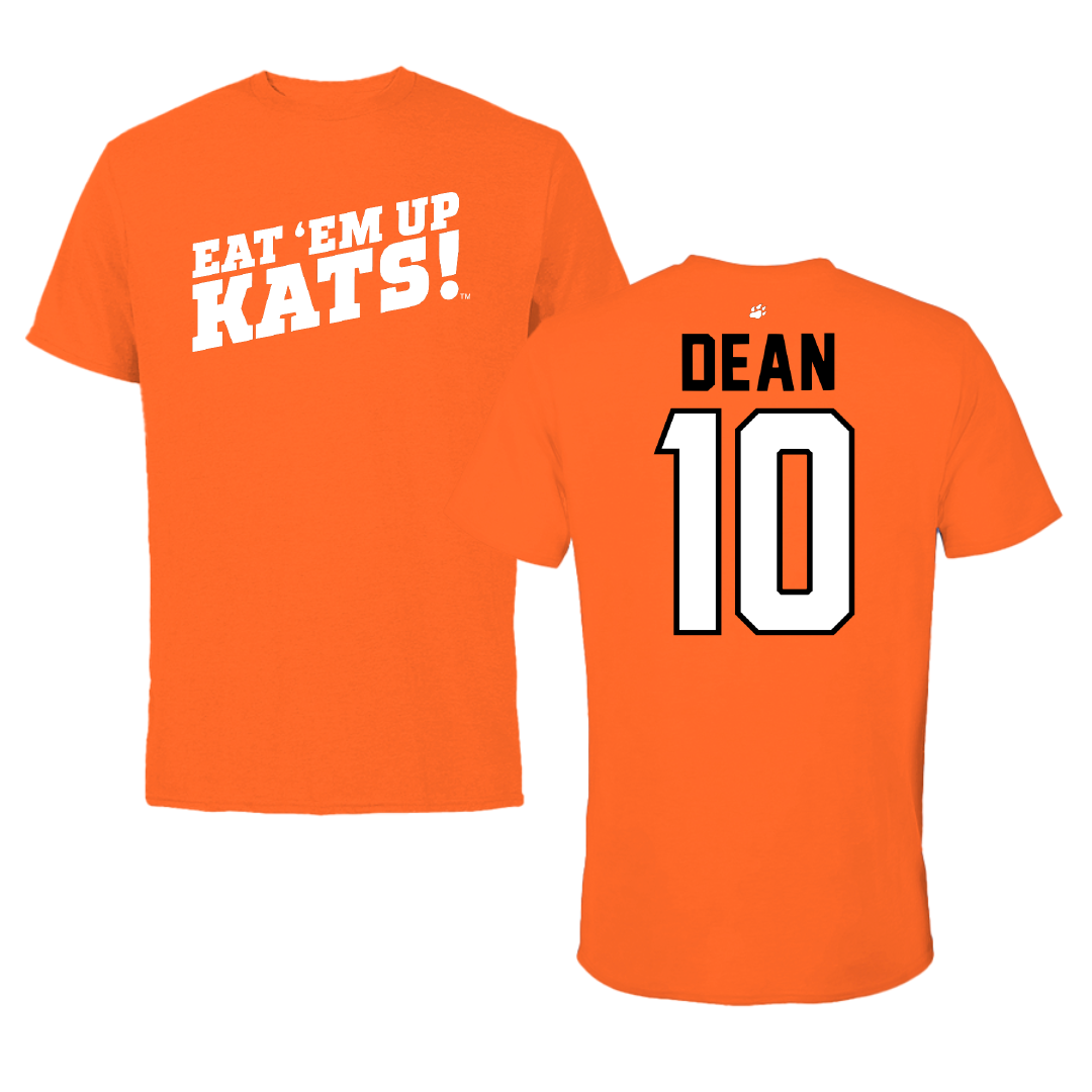 Sam Houston State University Baseball Orange Tee - #10 Easton Dean