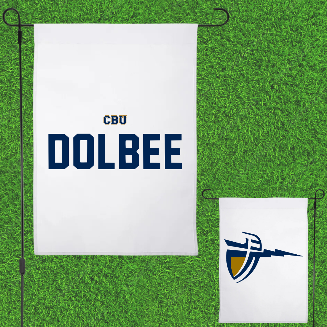 California Baptist University Cheer White Garden Flag - Sydnie Dolbee