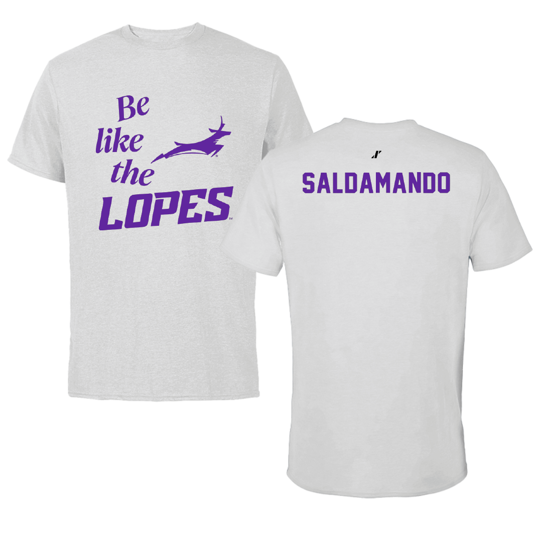 Grand Canyon University TF and XC Light Gray Be Like Us Performance Tee - Alex Saldamando