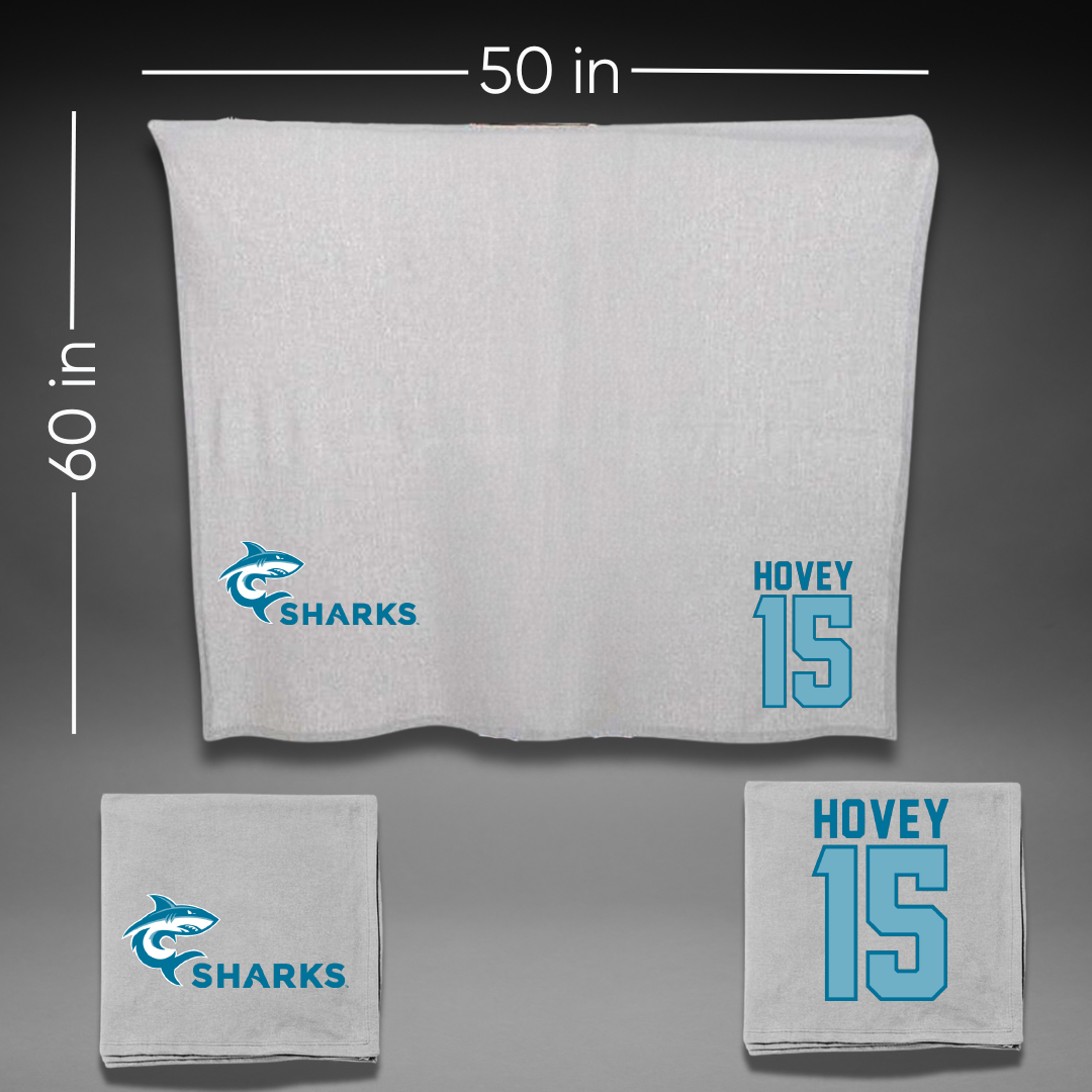 Hawaii Pacific University Acrobatics & Tumbling Gray Blanket - #15 Giselle Hovey