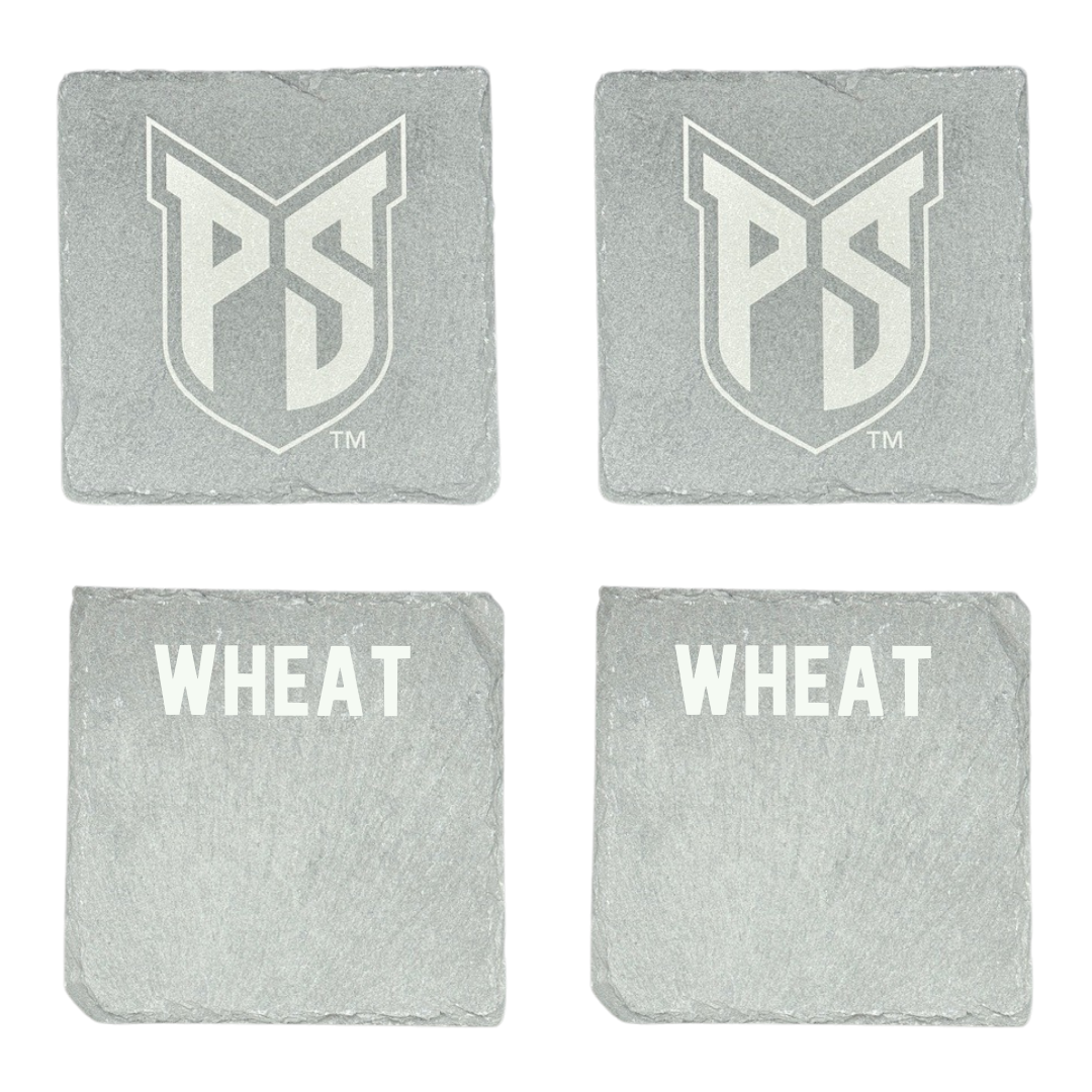 Portland State University TF and XC Stone Coaster (4 Pack)  - Aida Wheat