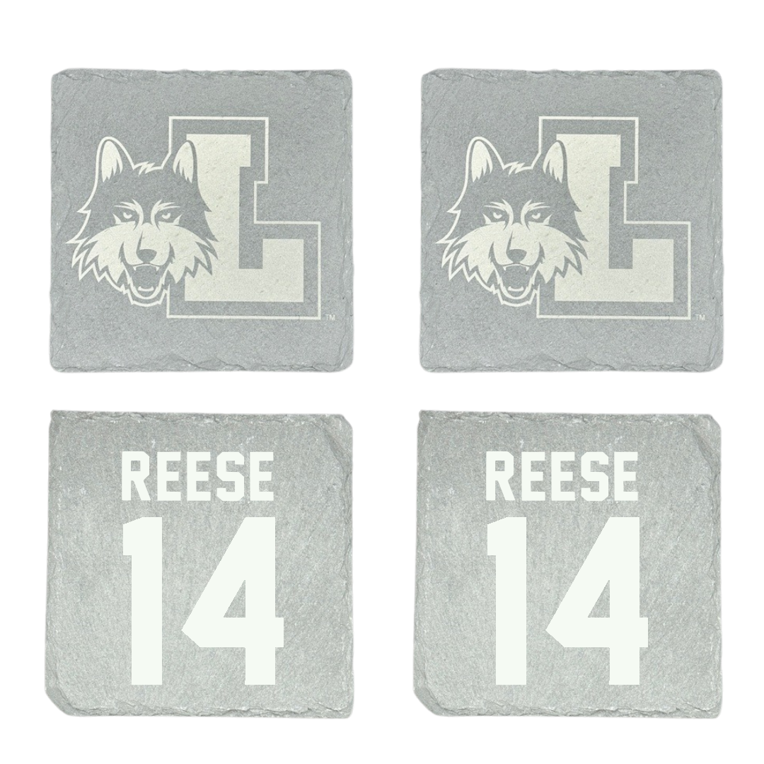 Loyola University-Chicago Basketball Stone Coaster (4 Pack)  - #14 Caleb Reese