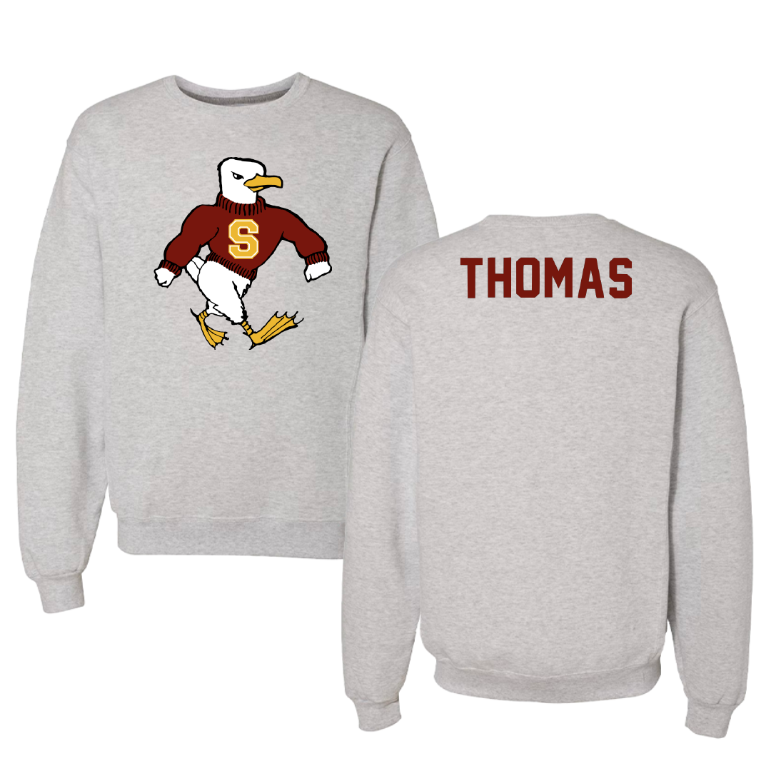 Salisbury University TF and XC Gray Crewneck - Julie Thomas