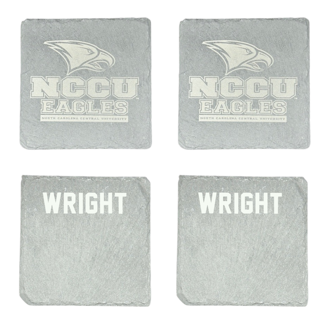 North Carolina Central University TF and XC Stone Coaster (4 Pack)  - CJ Wright