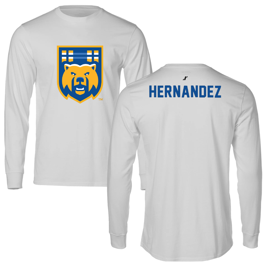 University of California-Riverside TF and XC Light Gray Performance Long Sleeve - Lauren Hernandez