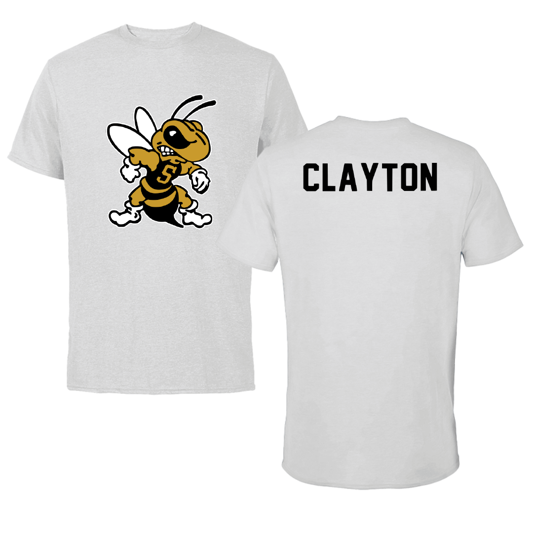 West Virginia State University TF and XC Light Gray Performance Tee - Jaylin Clayton