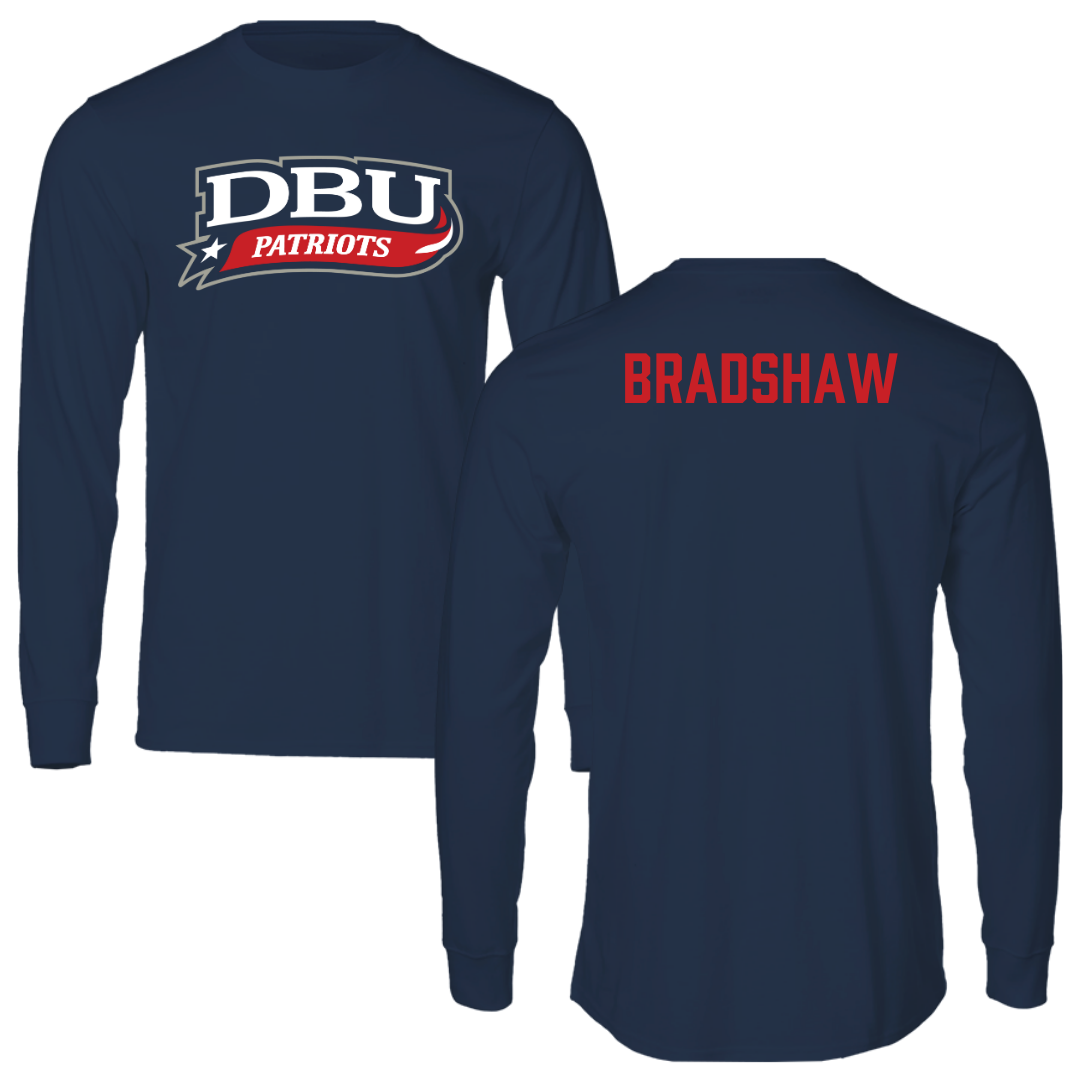 Dallas Baptist University TF and XC Navy Performance Long Sleeve - Abbey Bradshaw
