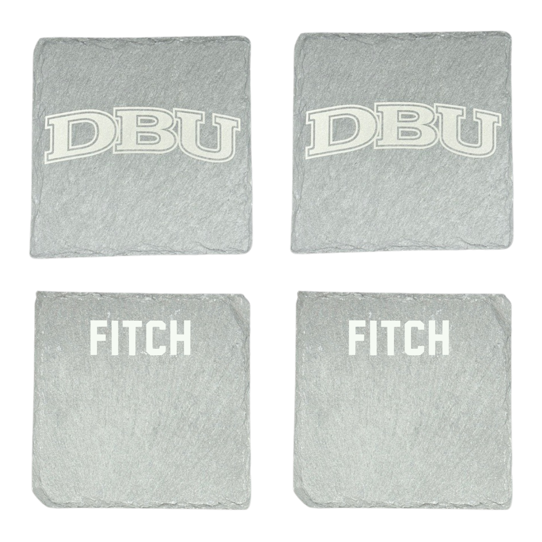 Dallas Baptist University TF and XC Stone Coaster (4 Pack)  - Micah Fitch