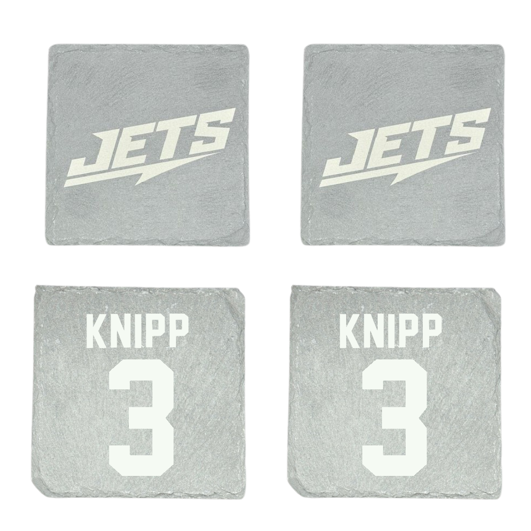 Newman University Soccer Stone Coaster (4 Pack)  - #3 Devynn Knipp