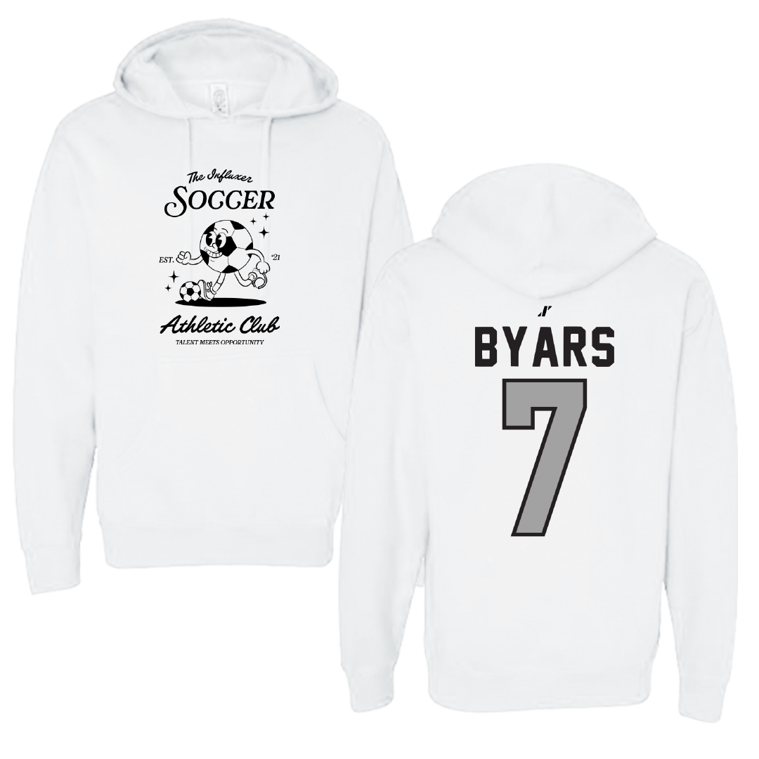 Soccer White Influxer Athletic Club Hoodie - #7 Truth Byars