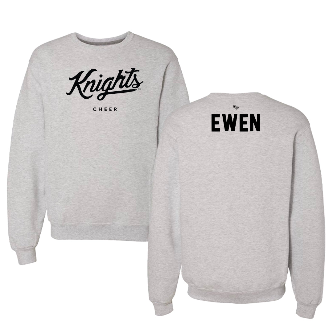 University of Central Florida Cheer Gray Crewneck - Kailey Ewen