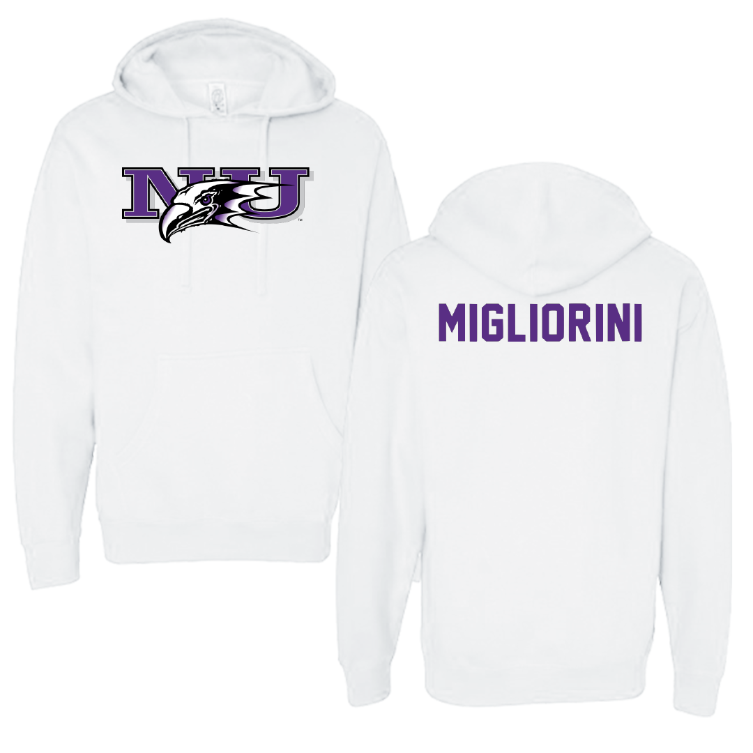 Niagara University Golf White Hoodie - Alfredo Migliorini