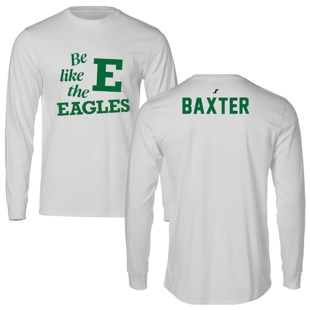 Eastern Michigan University Golf Light Gray Be Like Us Long Sleeve - James Baxter
