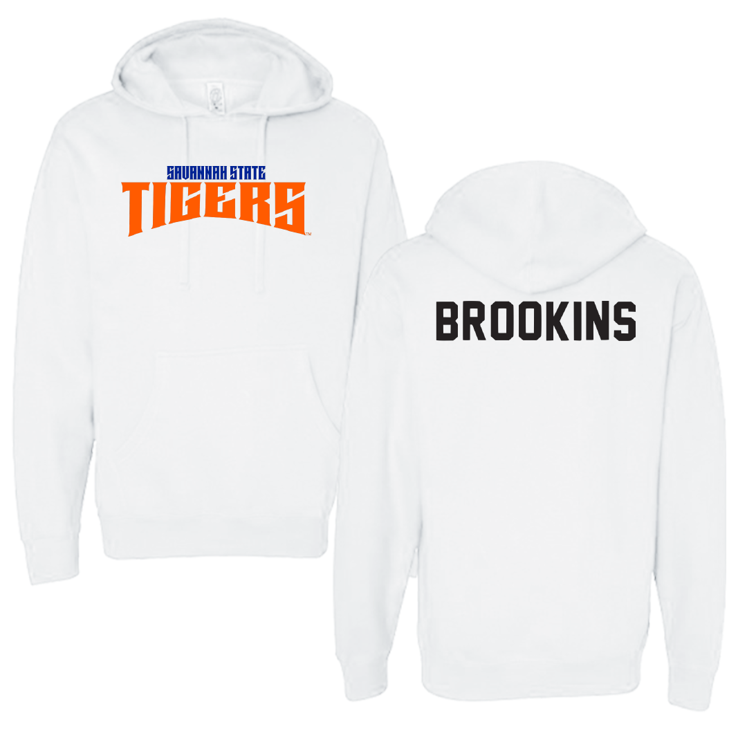 Savannah State University Cheer White Classic Hoodie - Leanay Brookins