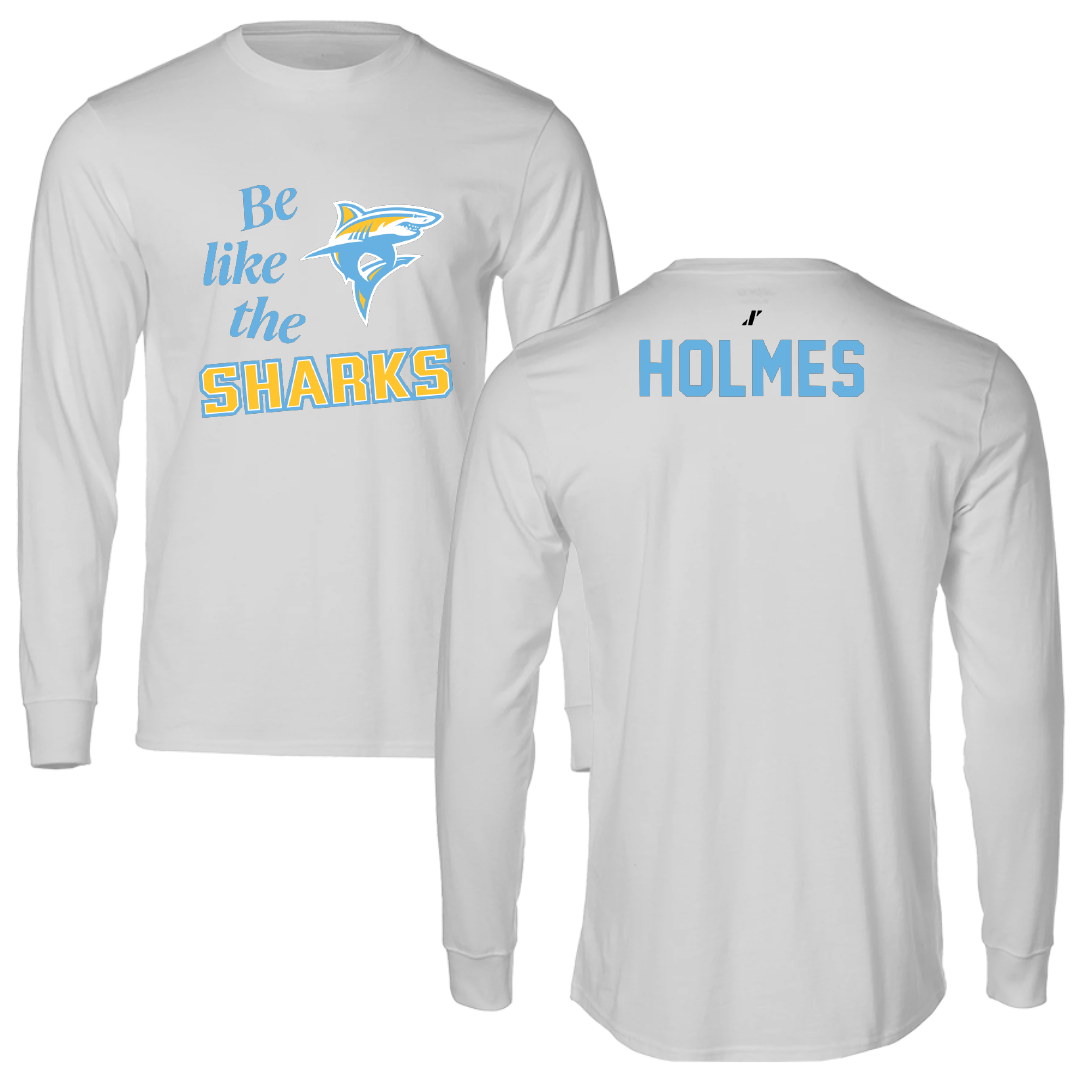 Long Island University Gymnastics Light Gray Be Like Us Long Sleeve - Danyella Holmes