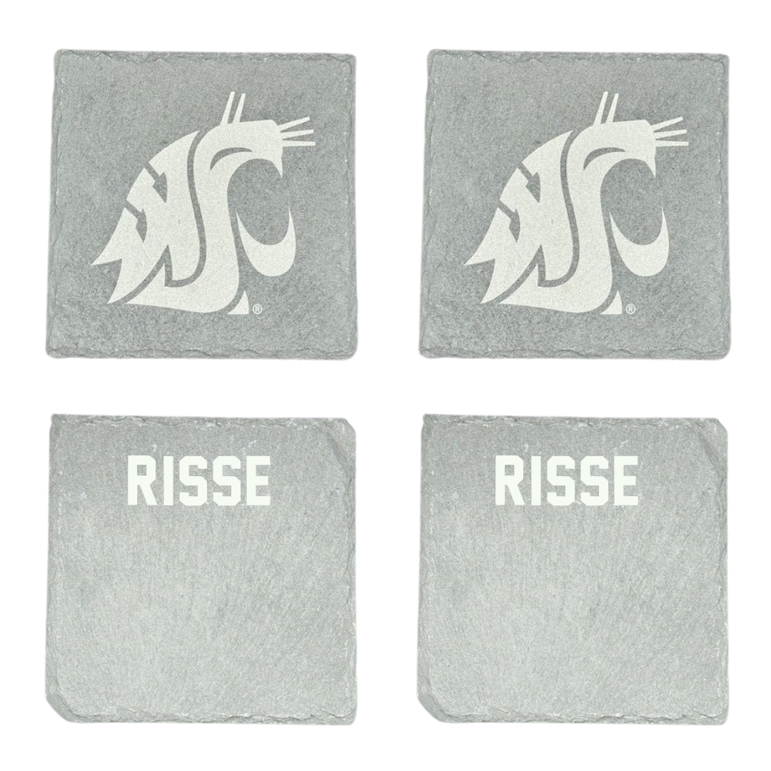 Washington State University Cheer Stone Coaster (4 Pack)  - Luca Risse