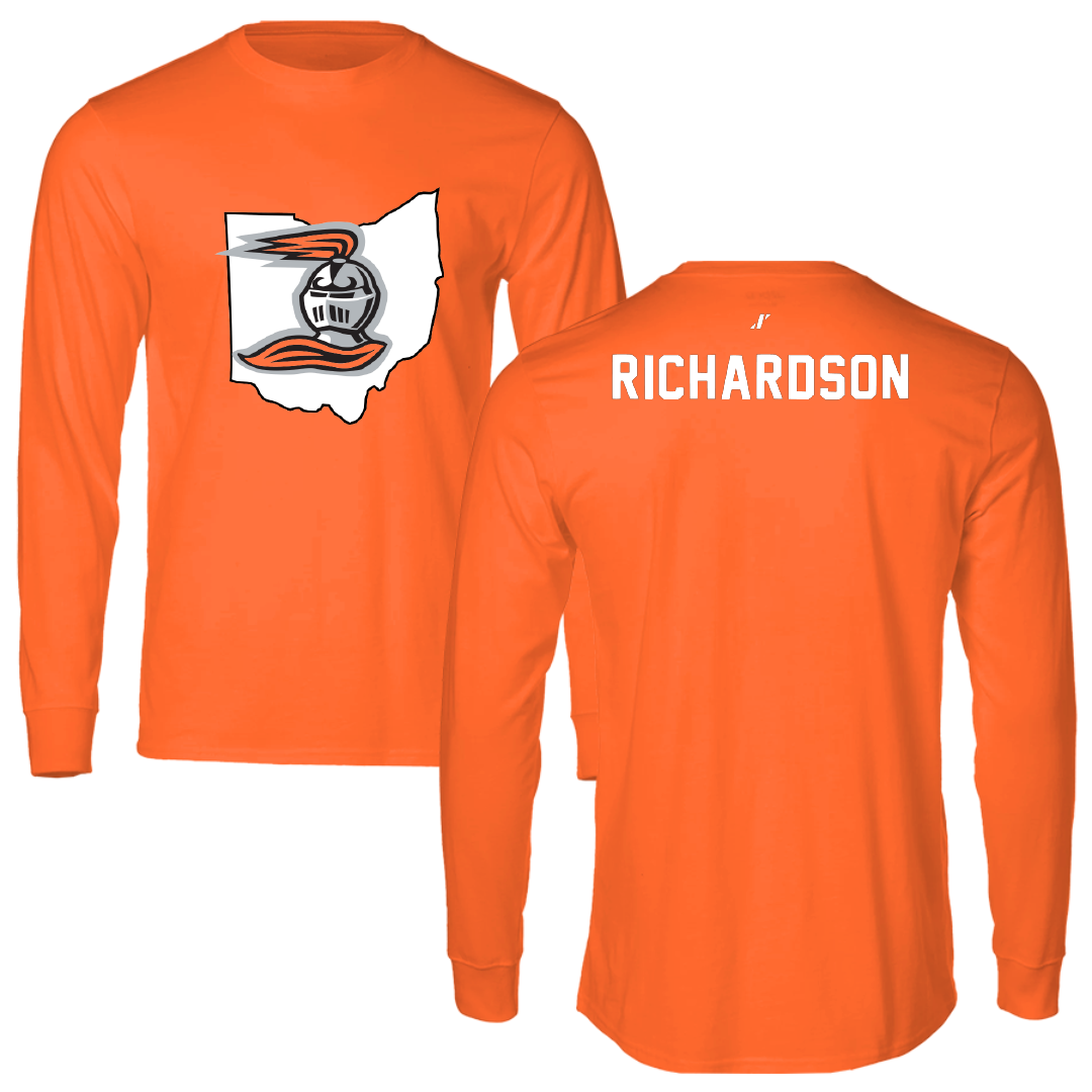 Heidelberg University Wrestling Orange State Long Sleeve - Travis Richardson