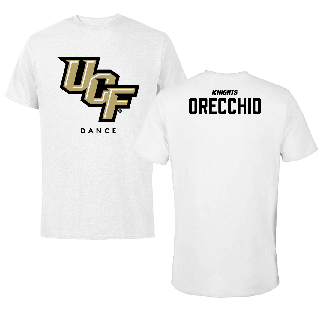 University of Central Florida Dance White Performance Tee - Kylee Orecchio