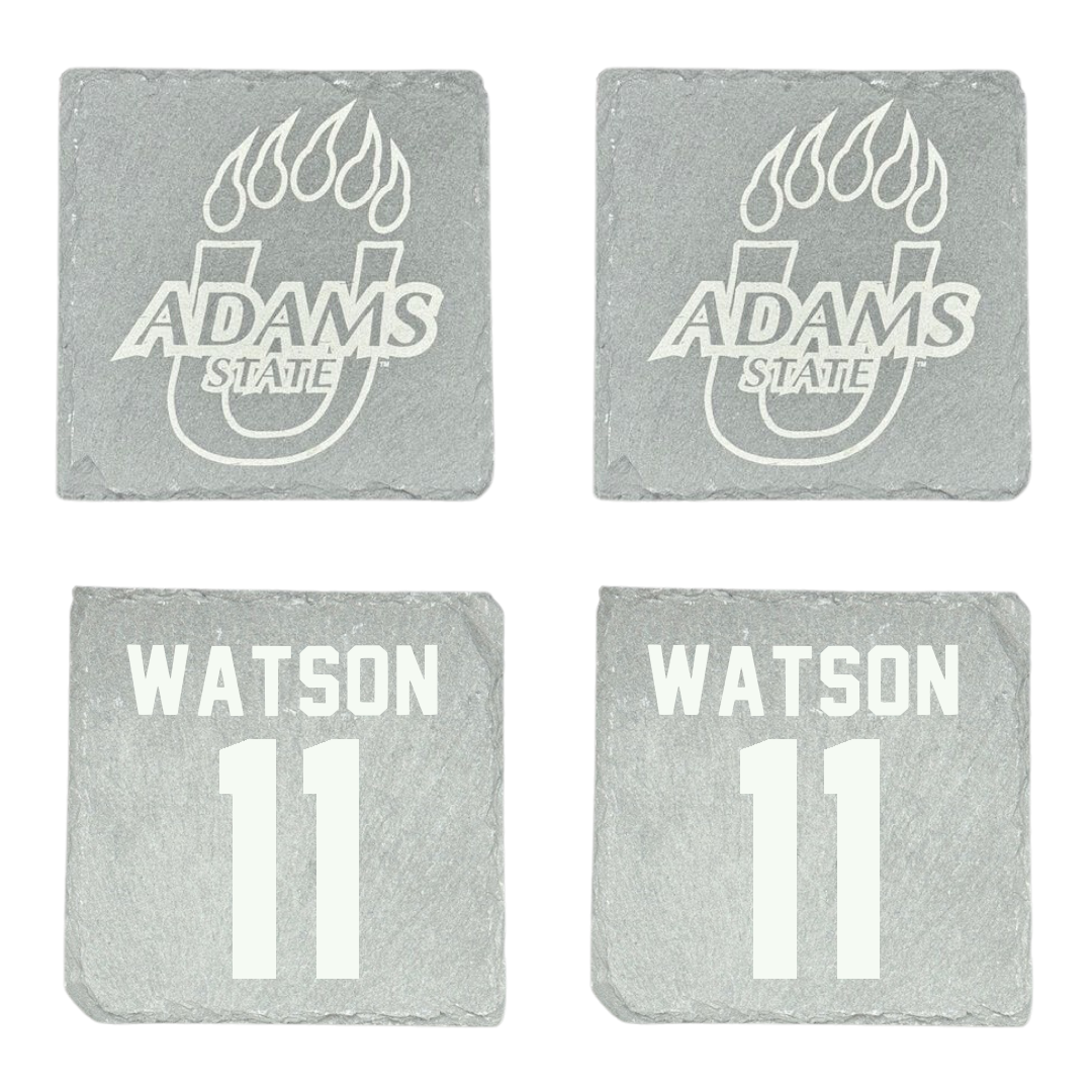 Adams State University Basketball Stone Coaster (4 Pack)  - #11 Elaina Watson