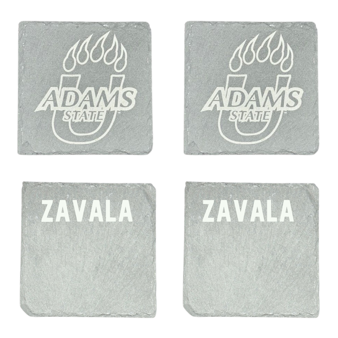 Adams State University TF and XC Stone Coaster (4 Pack)  - Johnathon Zavala