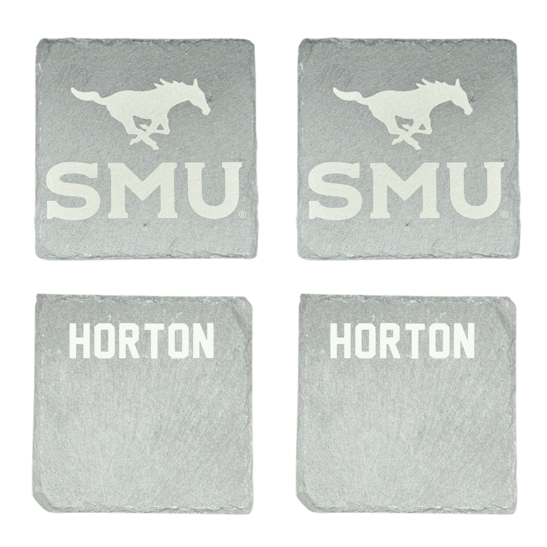 Southern Methodist University POM Stone Coaster (4 Pack)  - Alana Horton