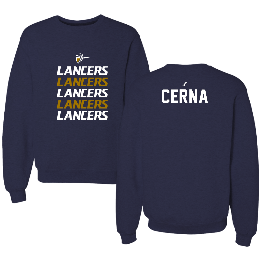 California Baptist University Dance Navy General Crewneck - Ella Cerna