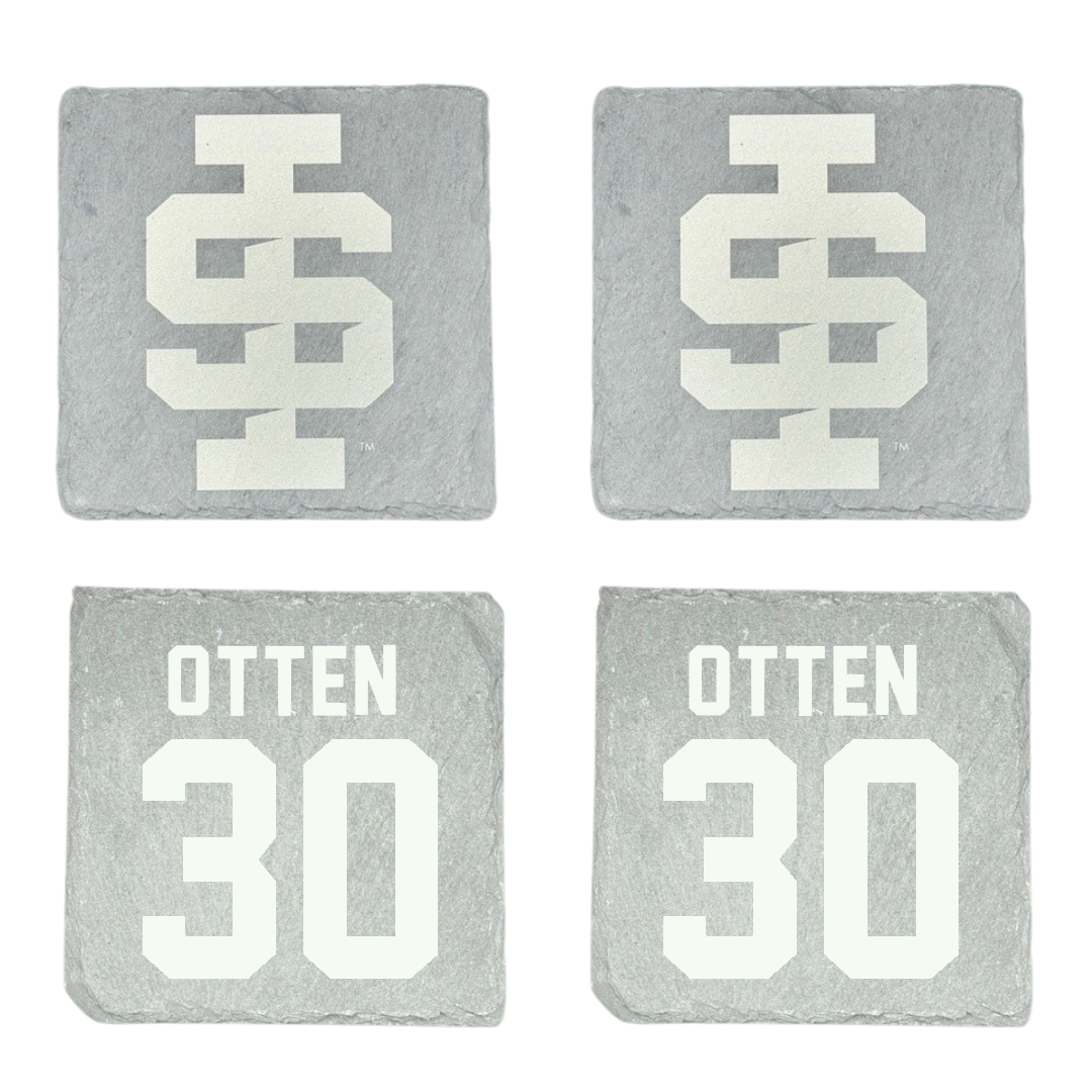 Idaho State University Basketball Stone Coaster (4 Pack)  - #30 Evan Otten