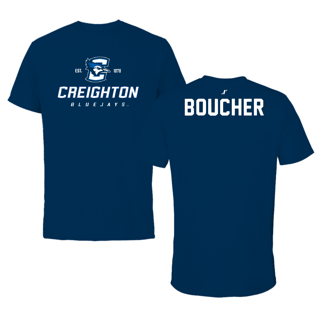 Creighton University Rowing Navy General Tee - Avery Boucher