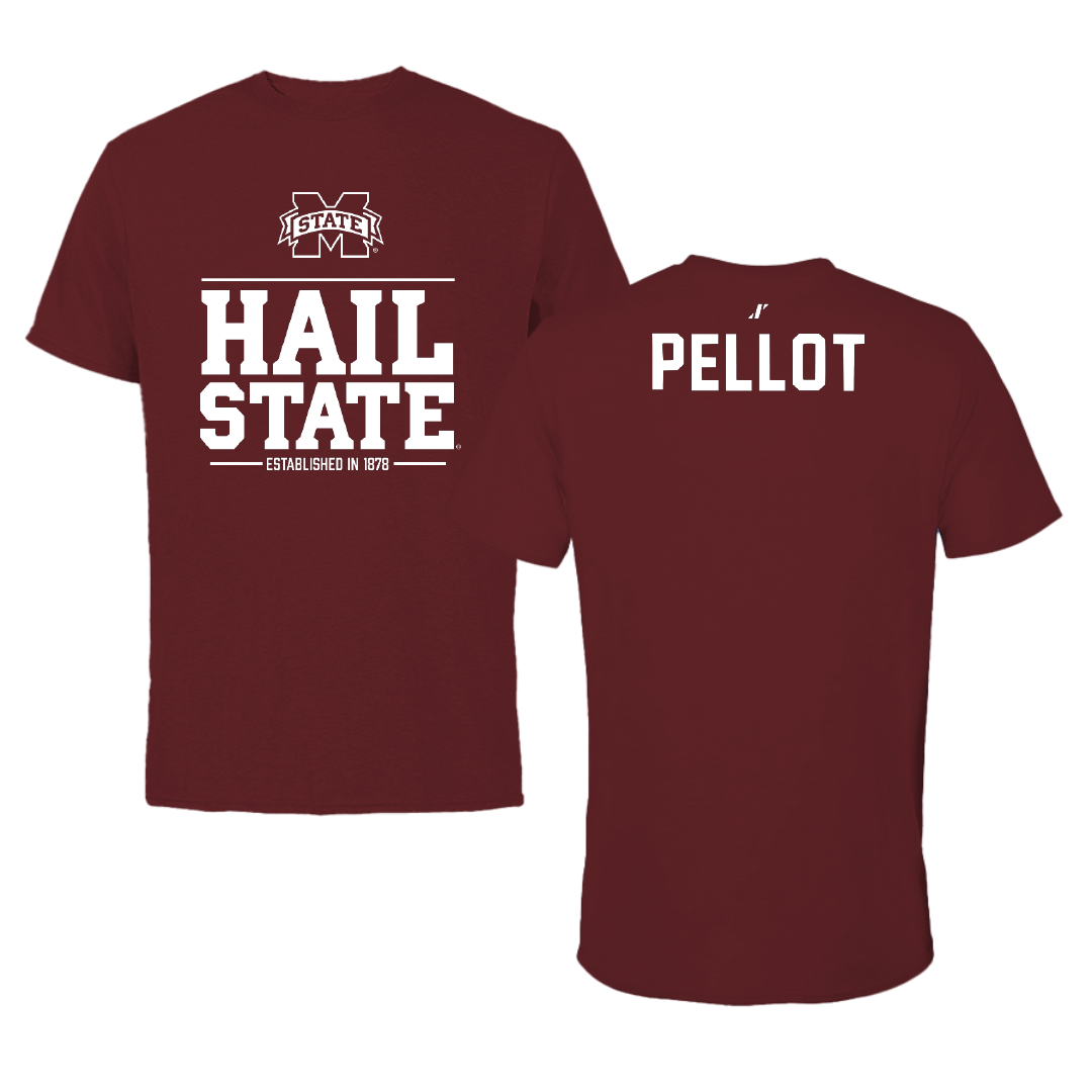 Mississippi State University Golf Maroon General Tee - Izzy Pellot
