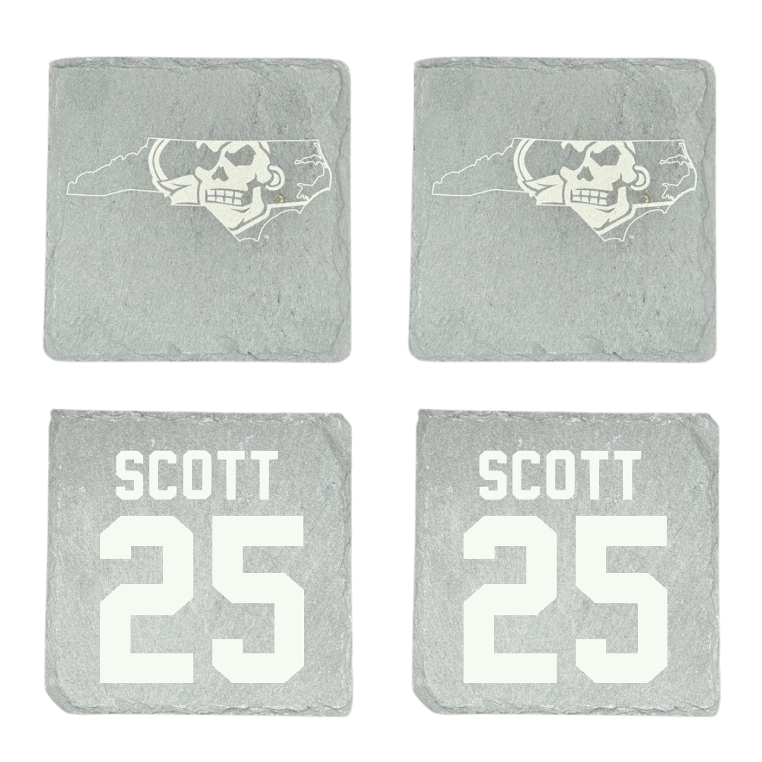 East Carolina University Softball Stone Coaster (4 Pack)  - #25 Mary-Kathryn Scott