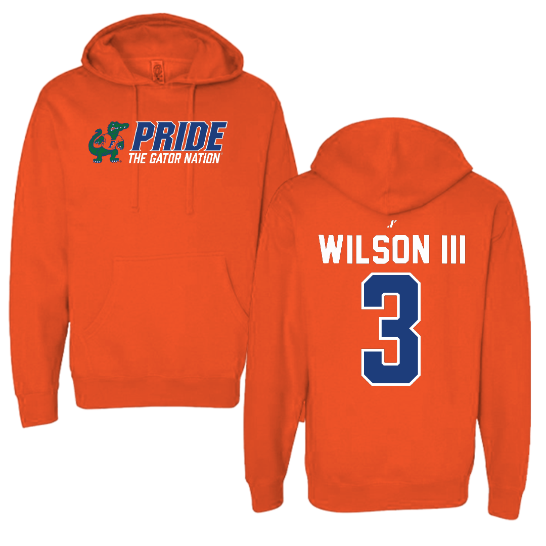 University of Florida Football Orange General Hoodie - #3 Eugene Wilson III