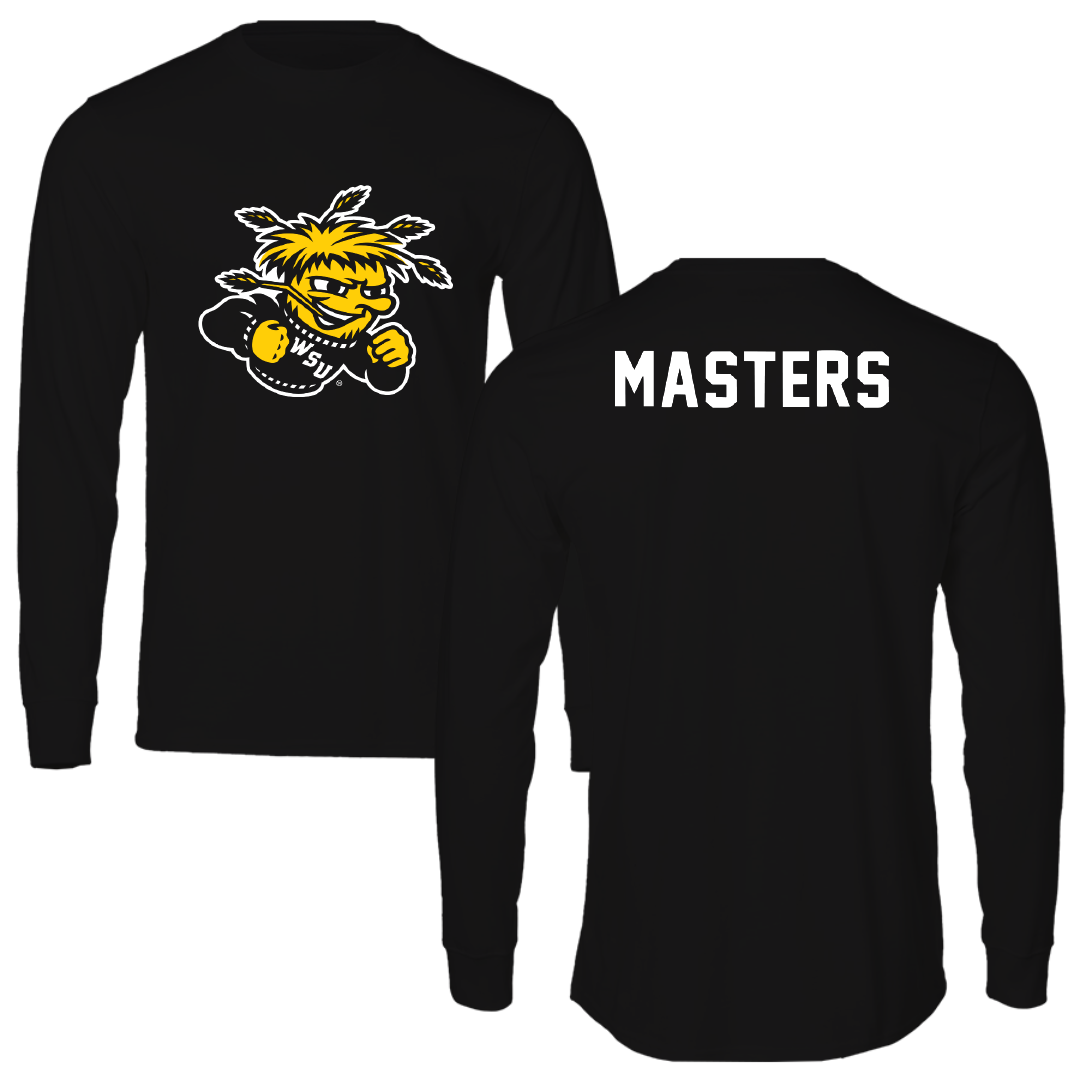 Wichita State University TF and XC Black Mascot Long Sleeve - Destiny Masters