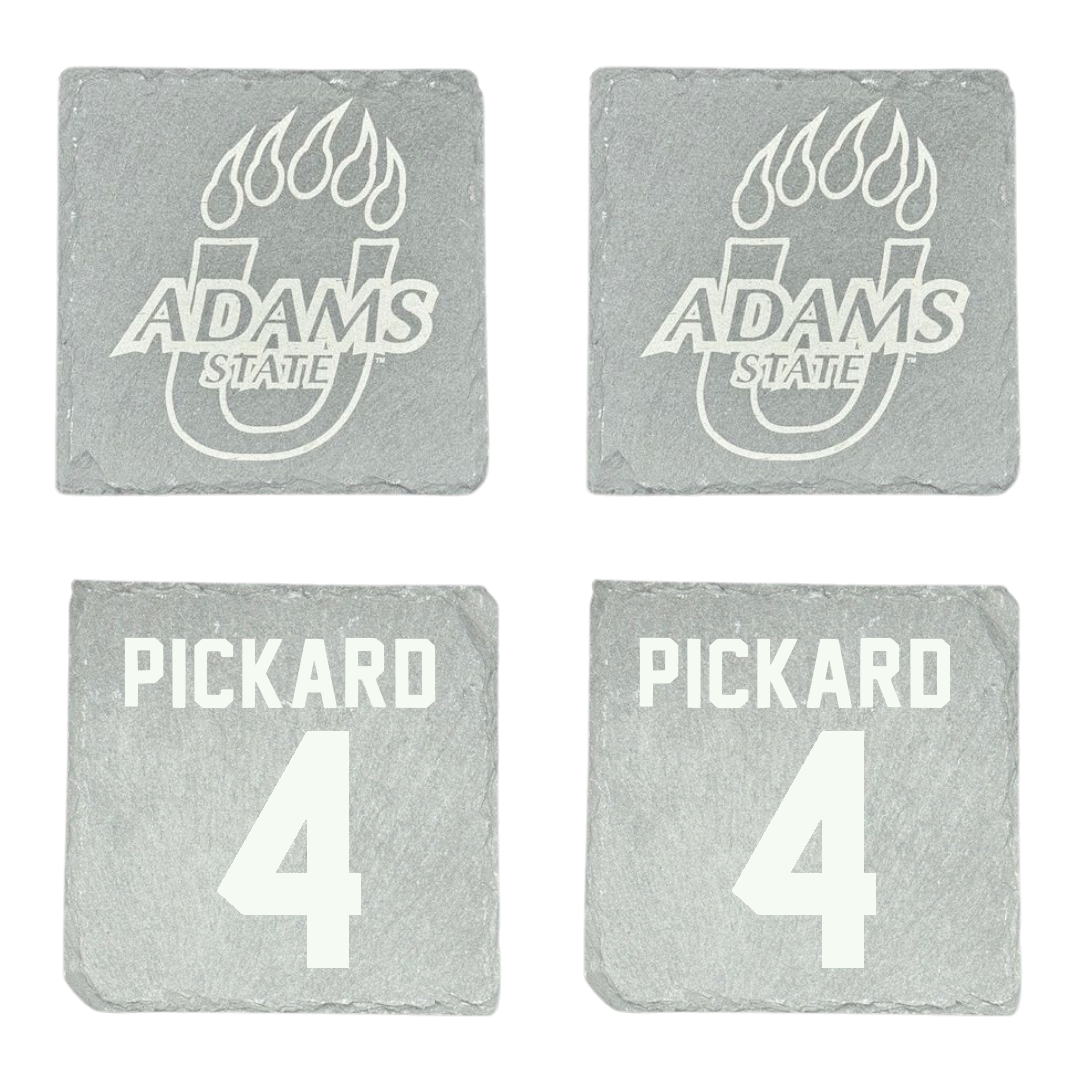 Adams State University Basketball Stone Coaster (4 Pack)  - #4 Mykaila Pickard