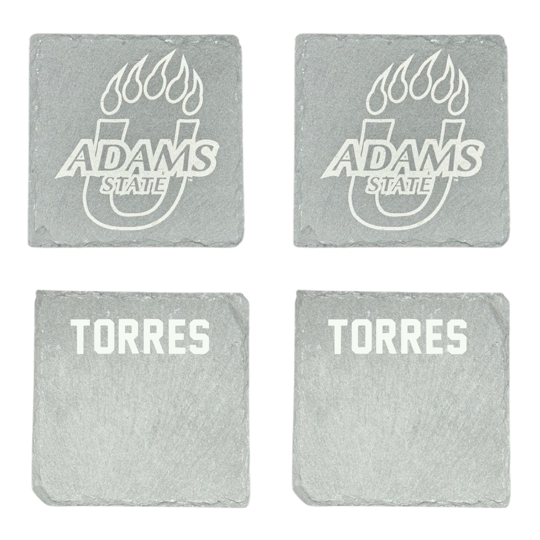 Adams State University Wrestling Stone Coaster (4 Pack)  - Noah Torres