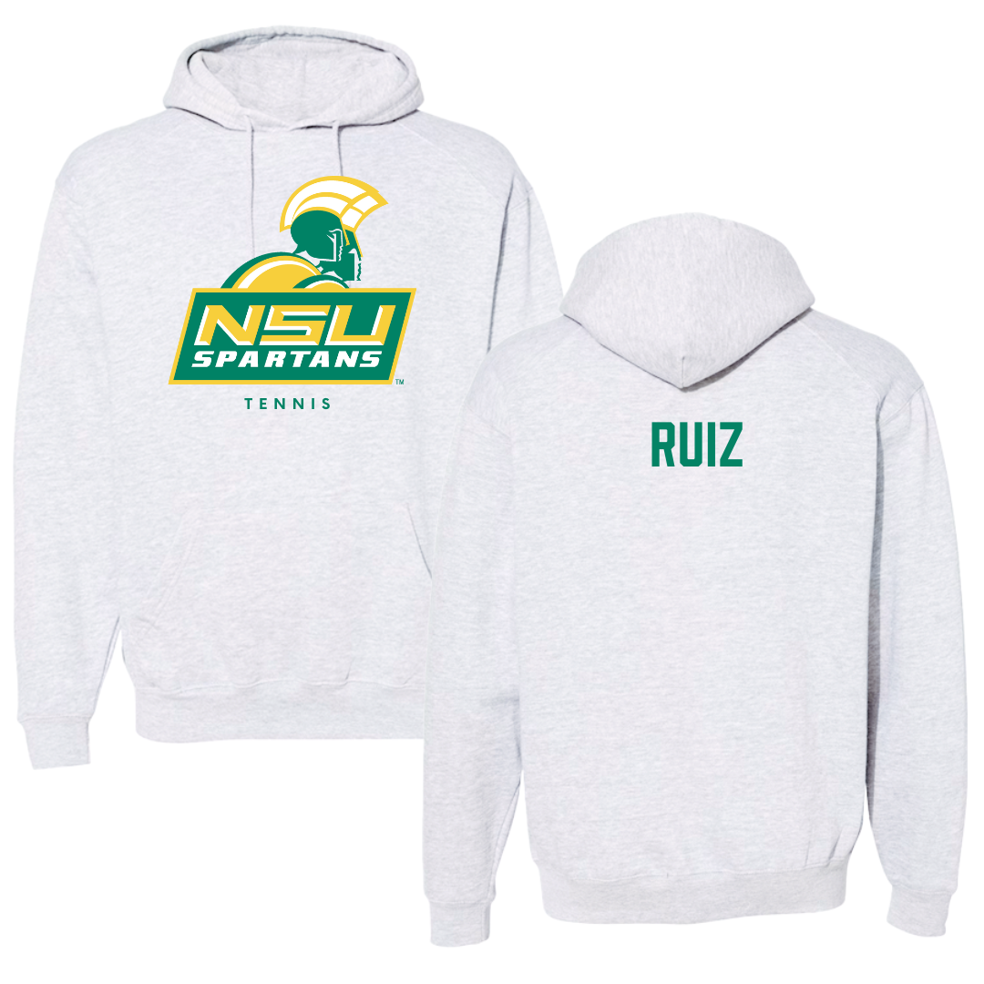 Norfolk State University Tennis Gray Hoodie - Laura Ruiz