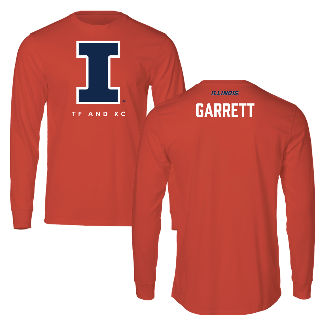 University of Illinois TF and XC Orange Long Sleeve - Kam Garrett