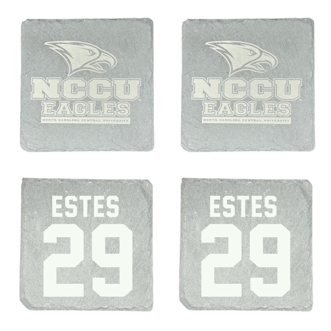 North Carolina Central University Football Stone Coaster (4 Pack)  - #29 DJ Estes