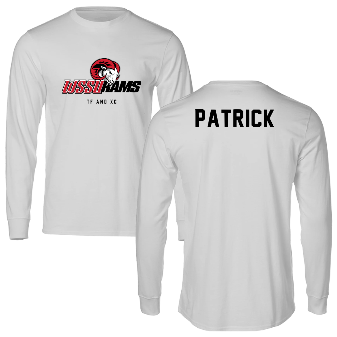 Winston-Salem State University TF and XC Light Gray Performance Long Sleeve - Zachary Patrick