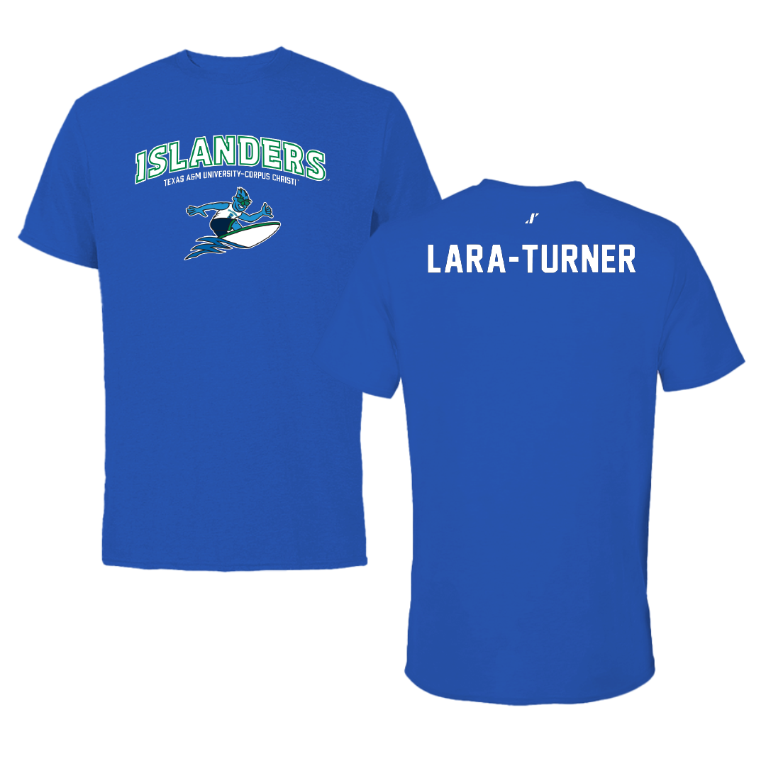 Texas A&M University-Corpus Christi TF and XC Blue General Tee - Khiah Lara-Turner