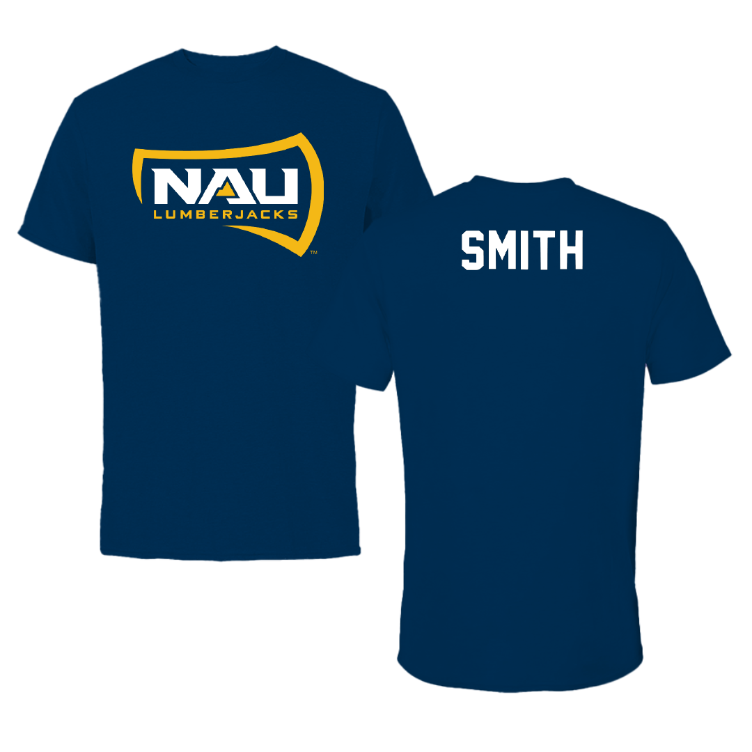 Northern Arizona University TF and XC Navy Lumberjacks Tee - Kyle Smith