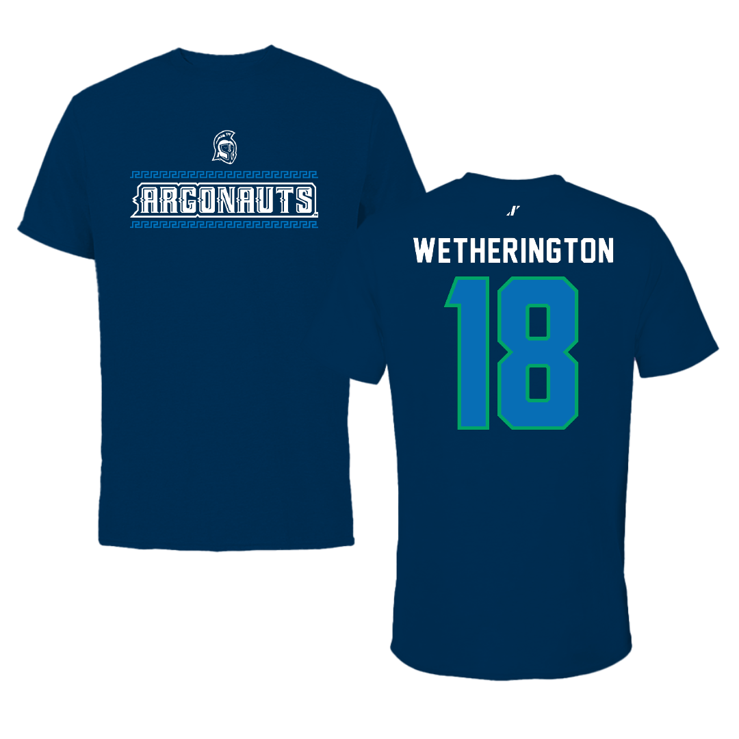 University of West Florida Softball Navy General Tee - #18 Halie Wetherington