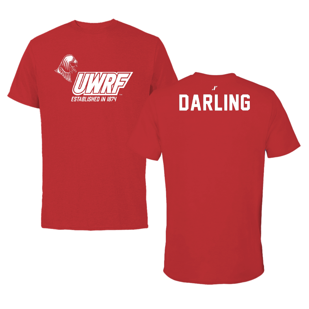 University of Wisconsin-River Falls TF and XC Red General Tee - Cole Darling