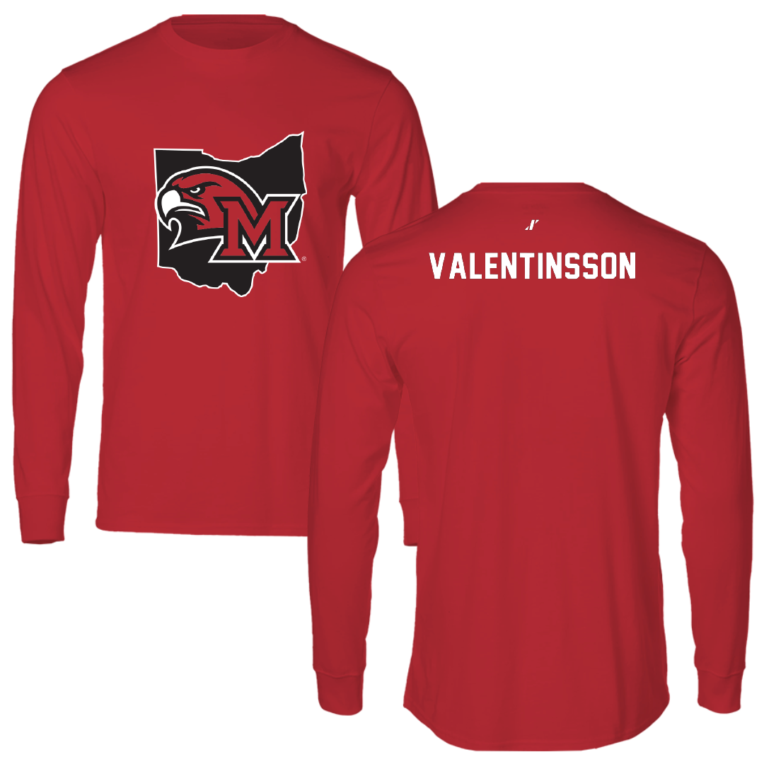 Miami University (Ohio) Tennis Red State Performance Long Sleeve - Lovisa Valentinsson