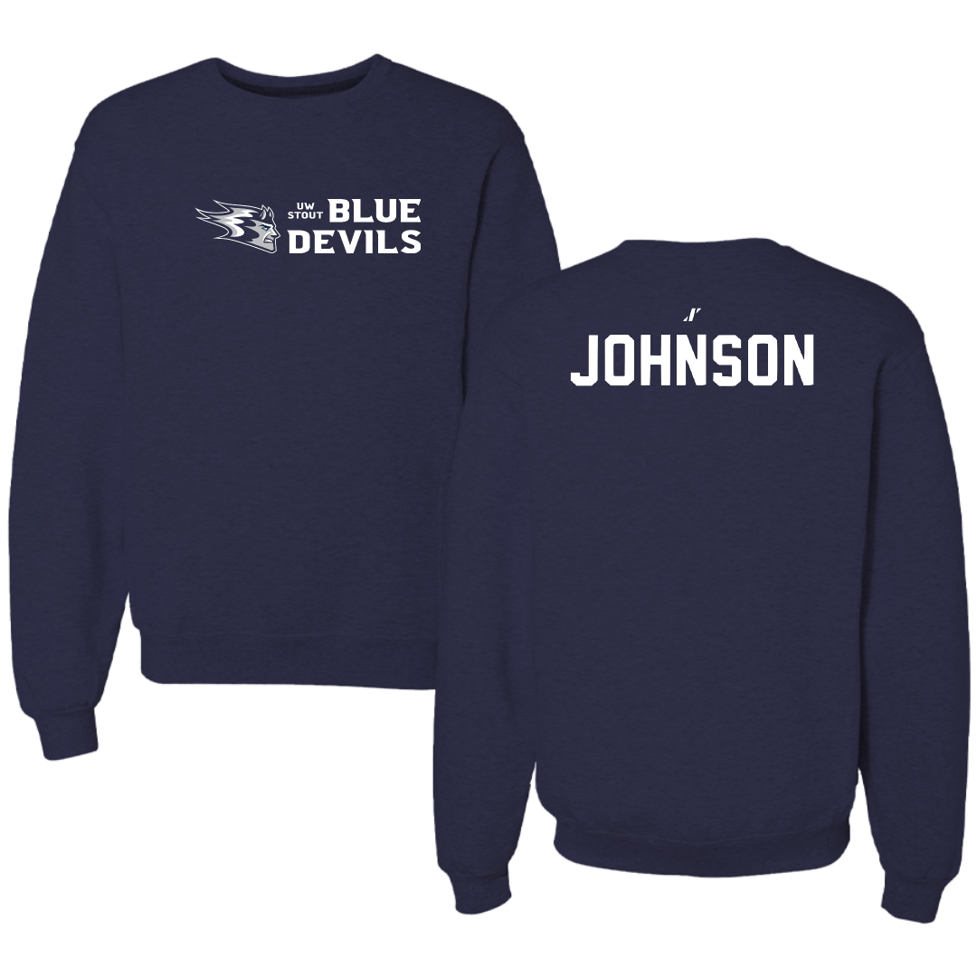 University of Wisconsin-Stout Dance Navy General Crewneck - Grace Johnson