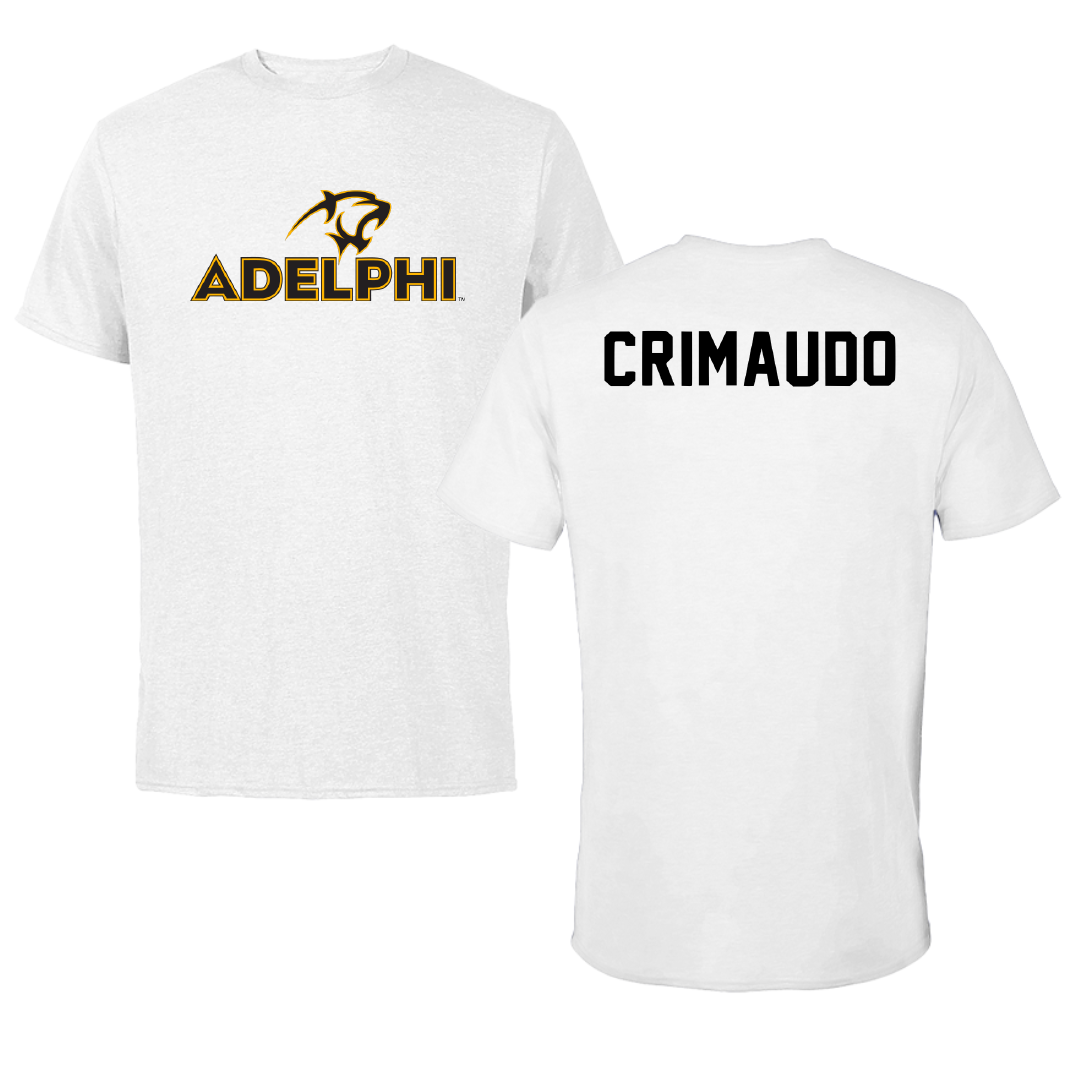 Adelphi University Dance White Tee - Isabella Crimaudo