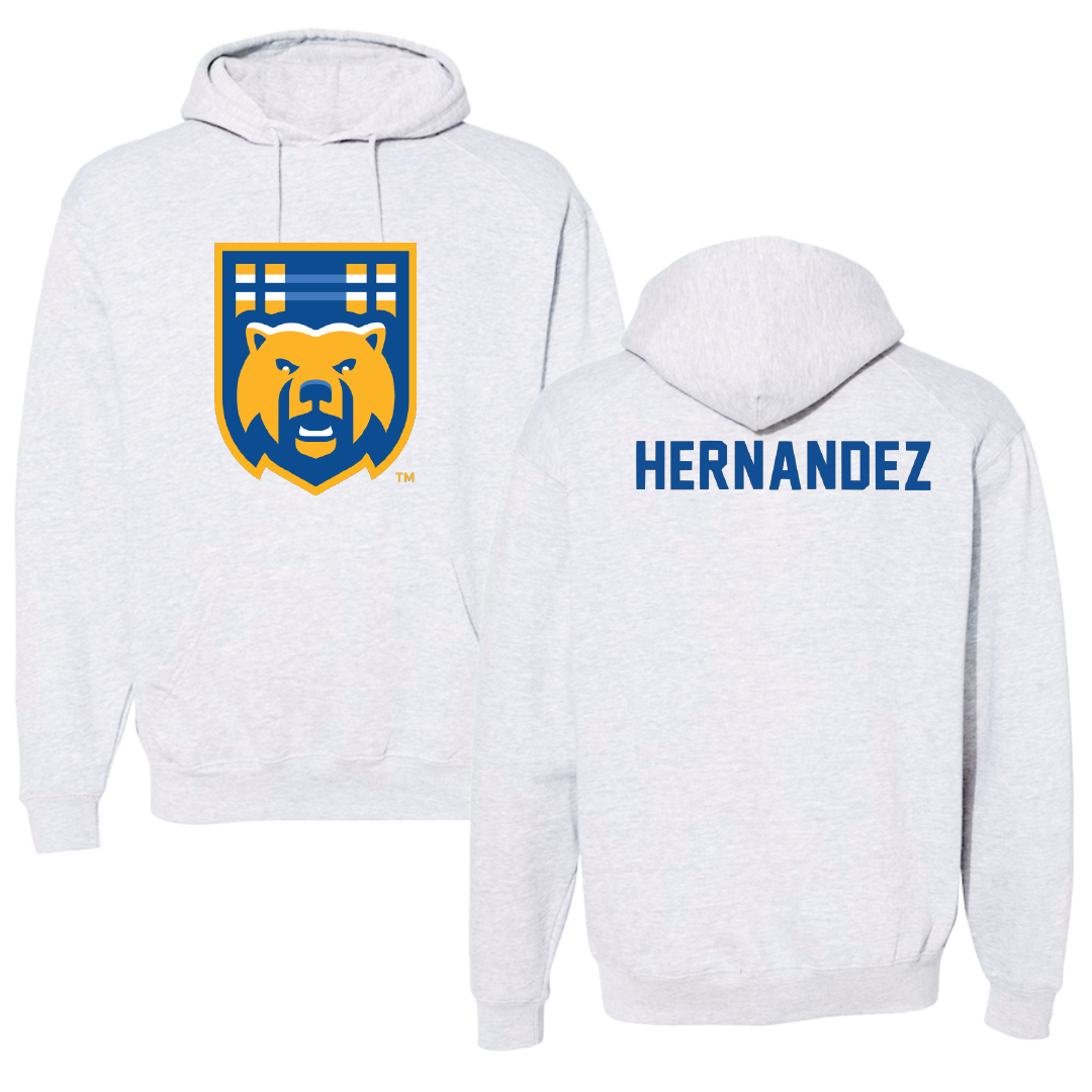 University of California-Riverside TF and XC Light Gray Hoodie - Lauren Hernandez