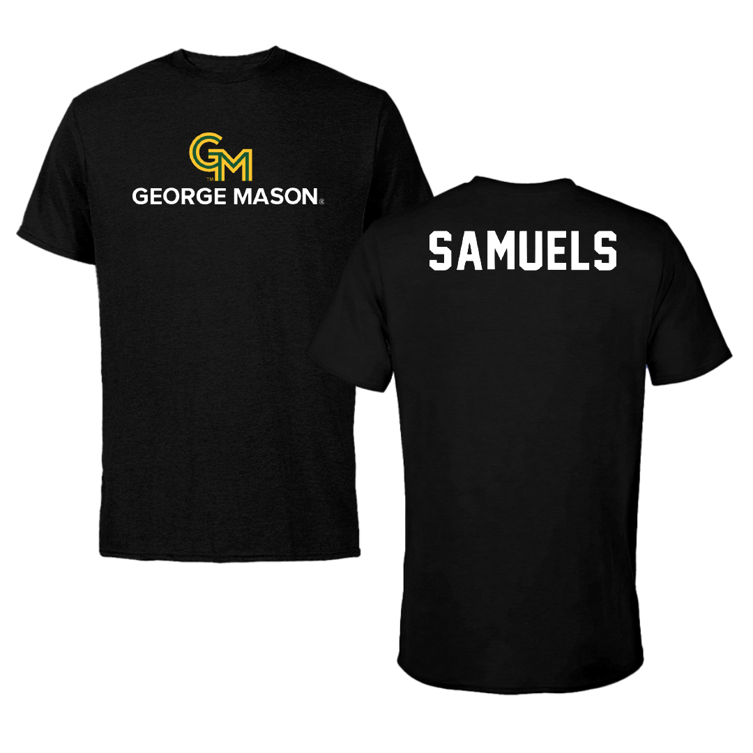 George Mason University TF and XC Black Performance Tee - Mason Samuels